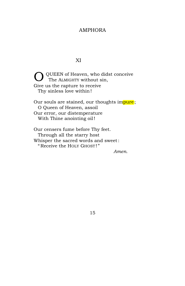 Original scan of Hail Mary, PDF page 22