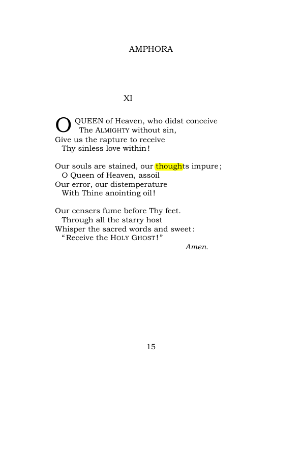 Original scan of Hail Mary, PDF page 22