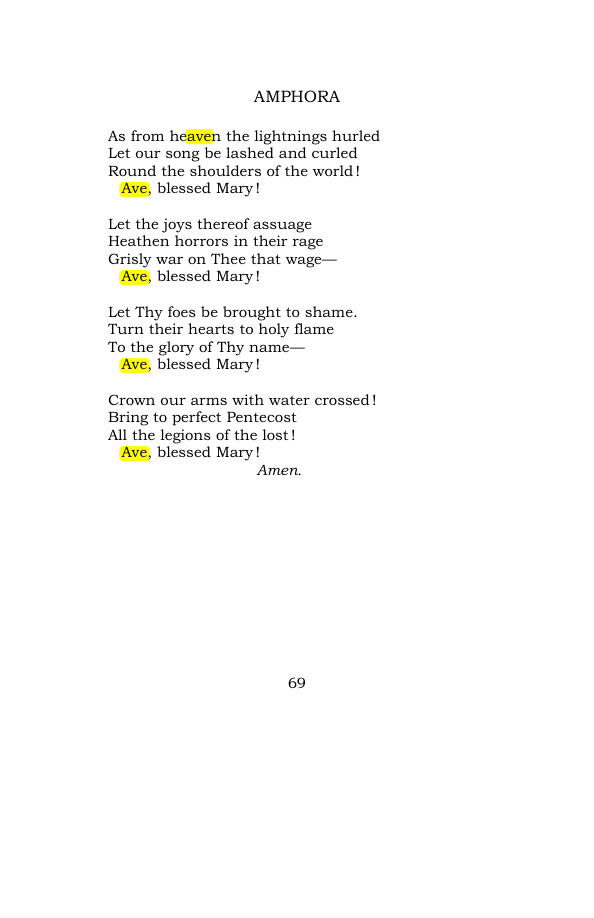 Original scan of Hail Mary, PDF page 76