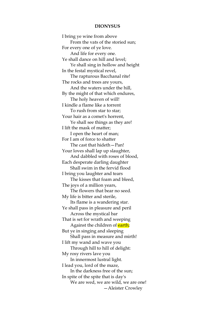 Original scan of The Oriflamme, Vol. I, No. I, PDF page 2