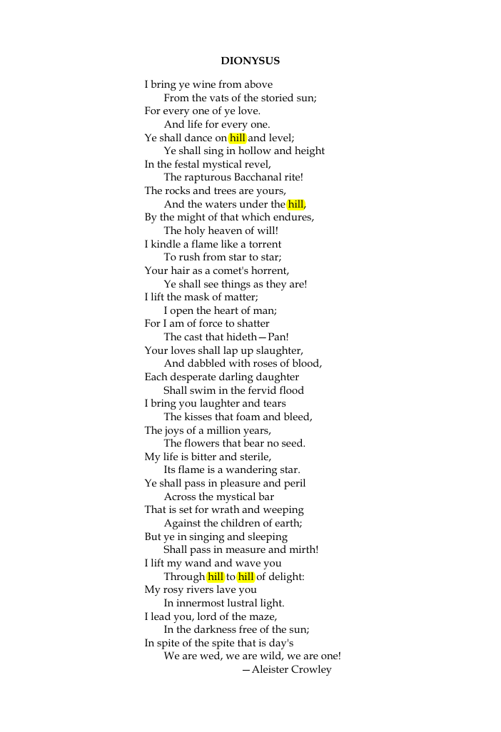 Original scan of The Oriflamme, Vol. I, No. I, PDF page 2