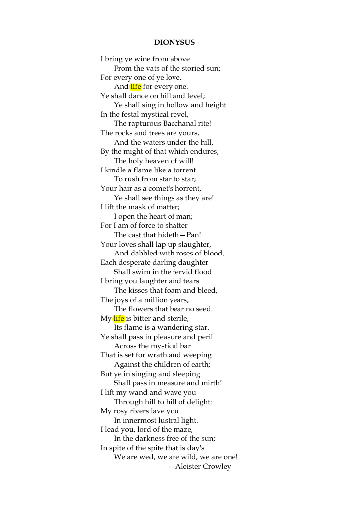 Original scan of The Oriflamme, Vol. I, No. I, PDF page 2