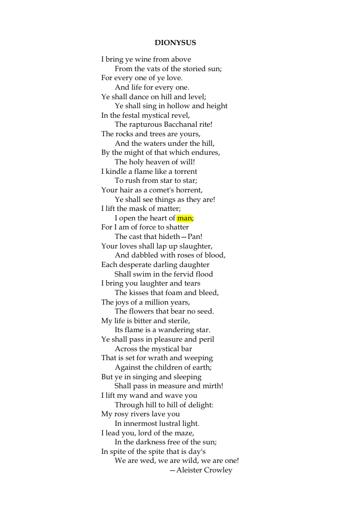 Original scan of The Oriflamme, Vol. I, No. I, PDF page 2