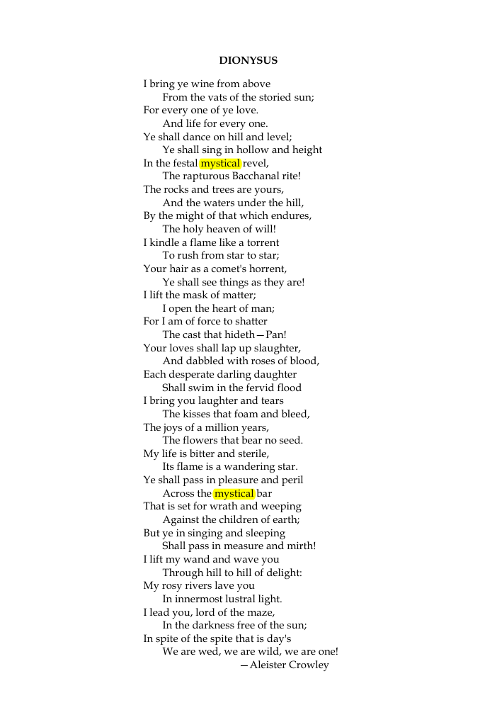 Original scan of The Oriflamme, Vol. I, No. I, PDF page 2