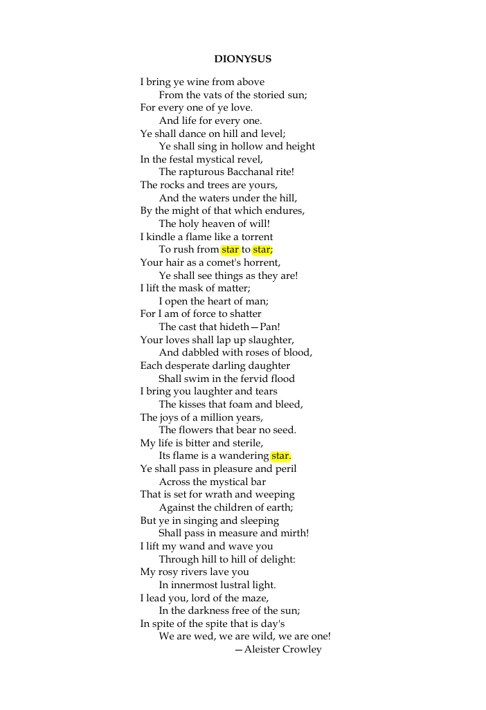 Original scan of The Oriflamme, Vol. I, No. I, PDF page 2