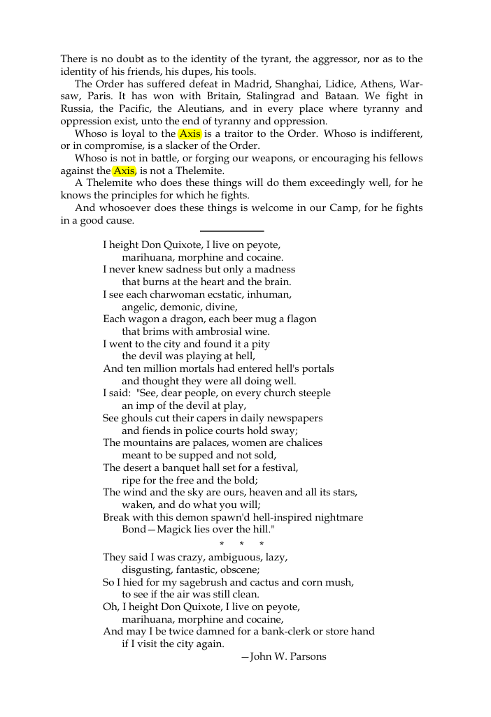 Original scan of The Oriflamme, Vol. I, No. I, PDF page 4
