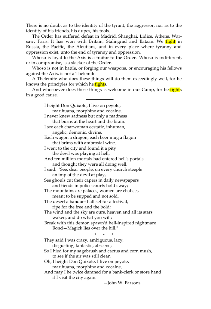 Original scan of The Oriflamme, Vol. I, No. I, PDF page 4