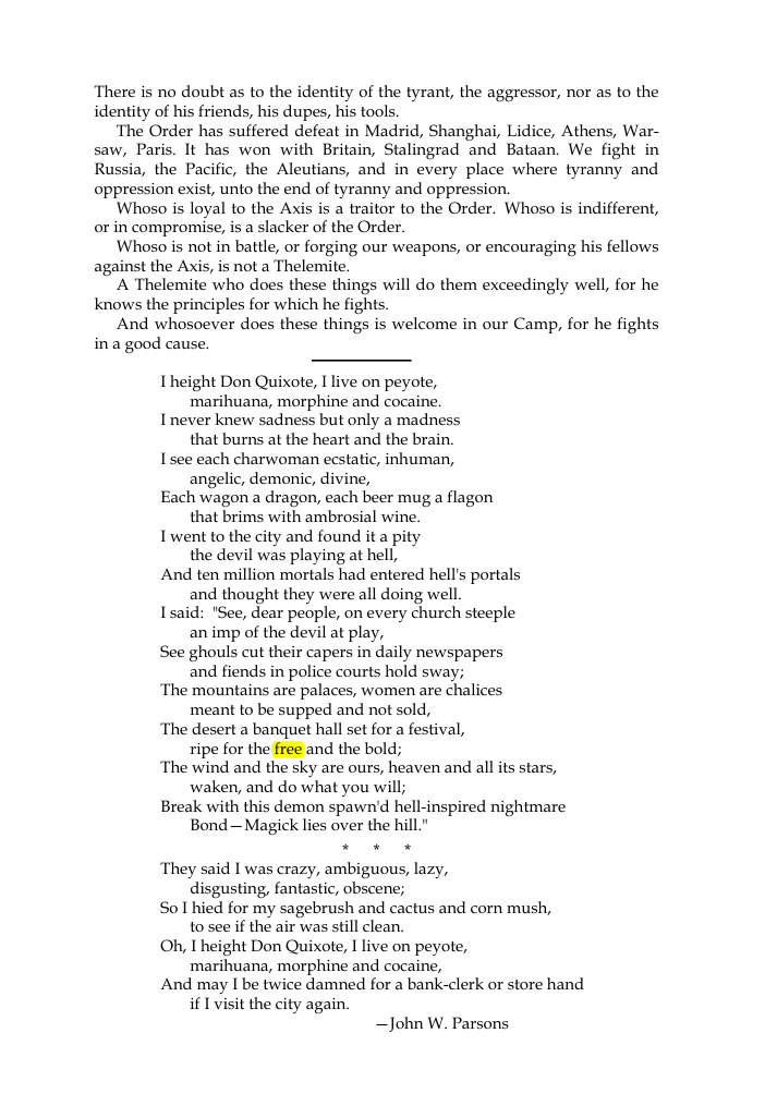 Original scan of The Oriflamme, Vol. I, No. I, PDF page 4