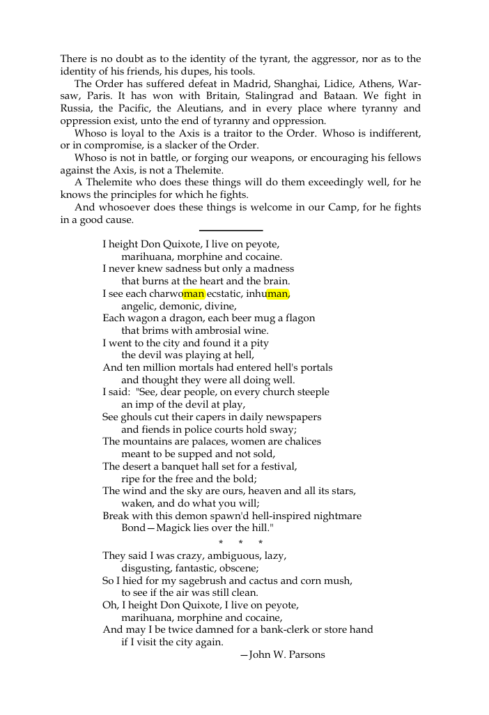 Original scan of The Oriflamme, Vol. I, No. I, PDF page 4