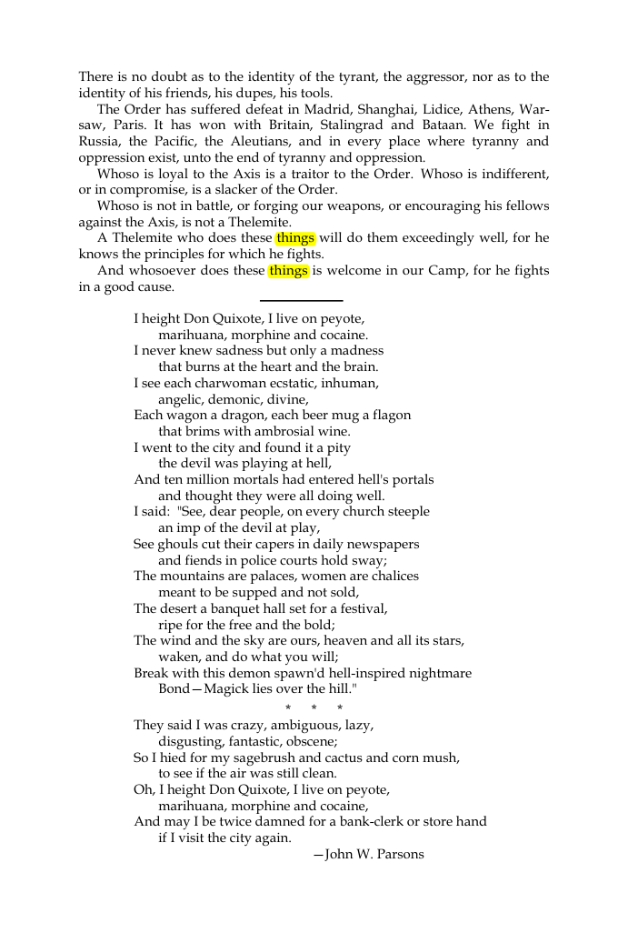 Original scan of The Oriflamme, Vol. I, No. I, PDF page 4
