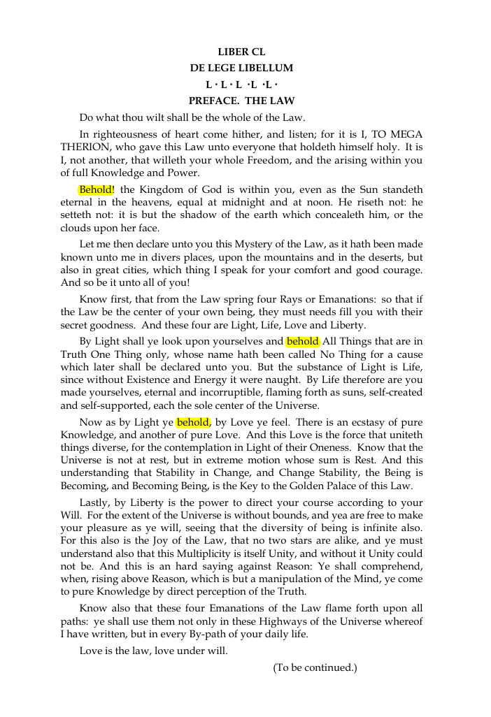 Original scan of The Oriflamme, Vol. I, No. I, PDF page 5