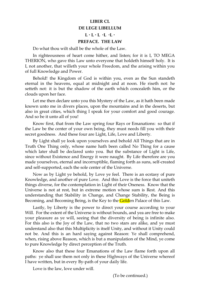 Original scan of The Oriflamme, Vol. I, No. I, PDF page 5