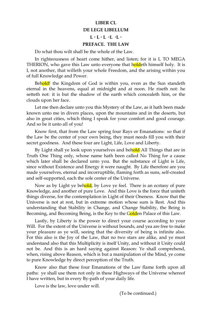 Original scan of The Oriflamme, Vol. I, No. I, PDF page 5