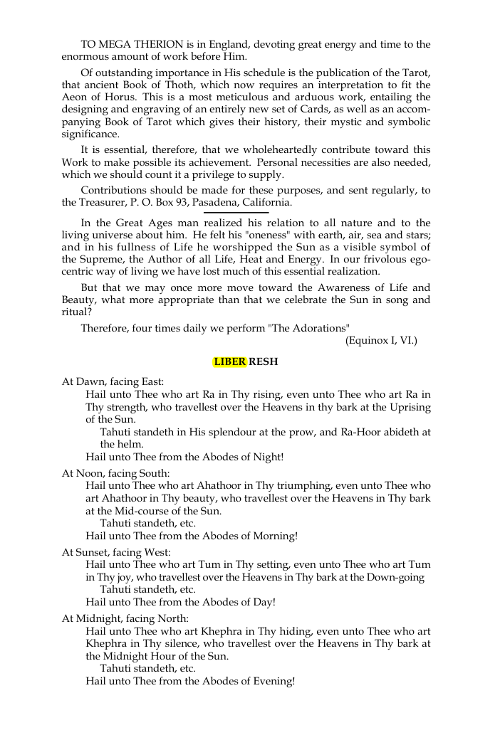 Original scan of The Oriflamme, Vol. I, No. I, PDF page 6