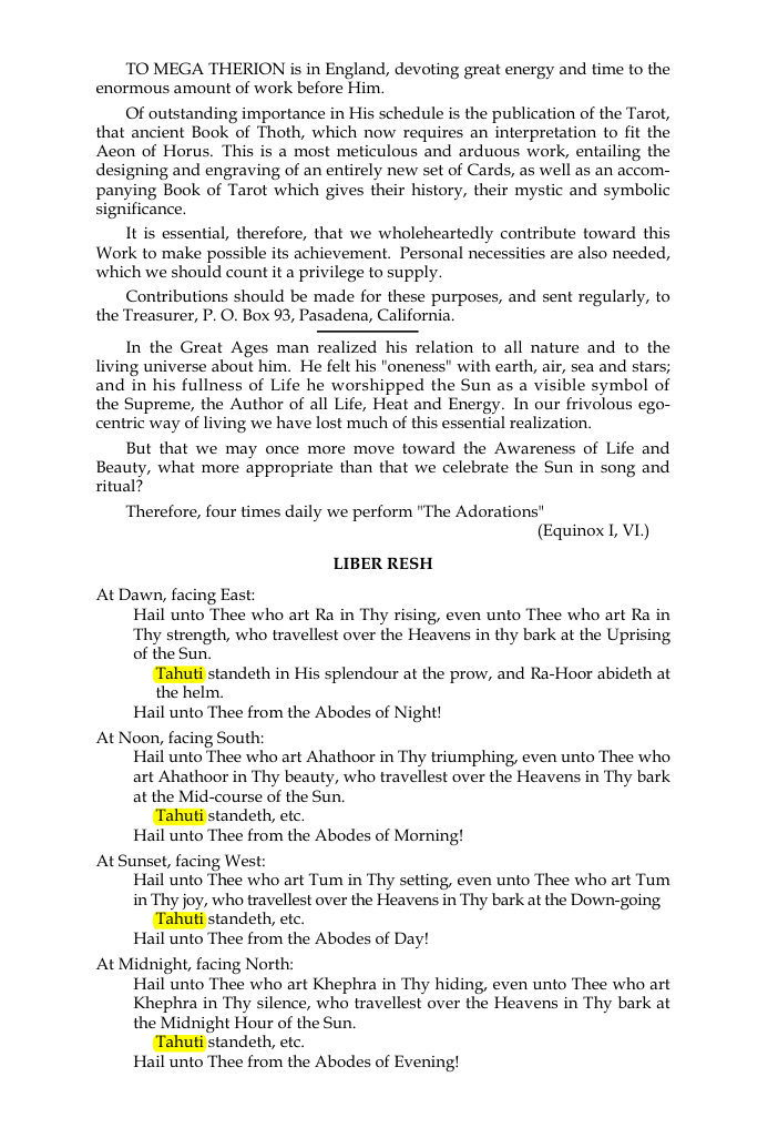 Original scan of The Oriflamme, Vol. I, No. I, PDF page 6