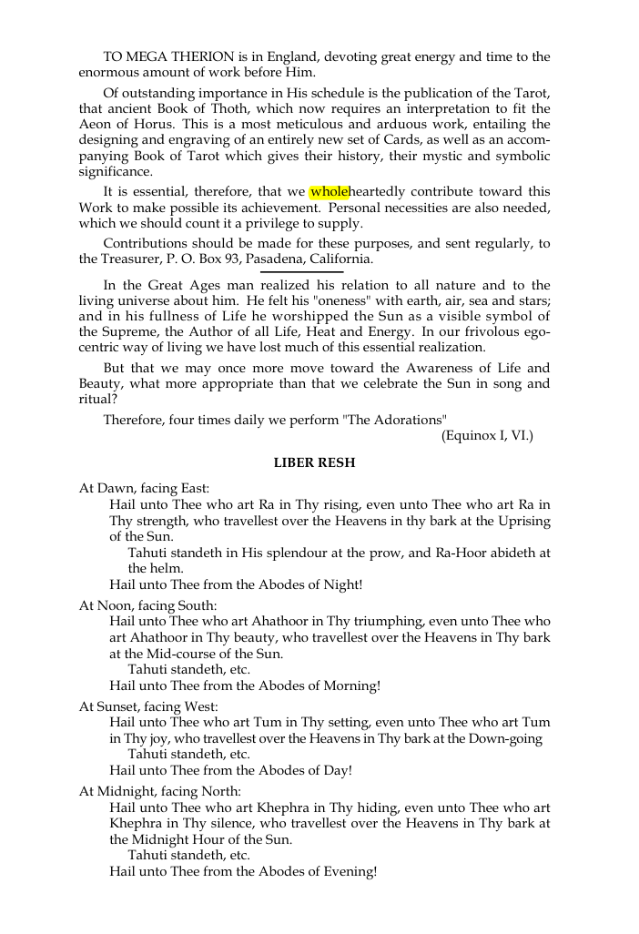 Original scan of The Oriflamme, Vol. I, No. I, PDF page 6