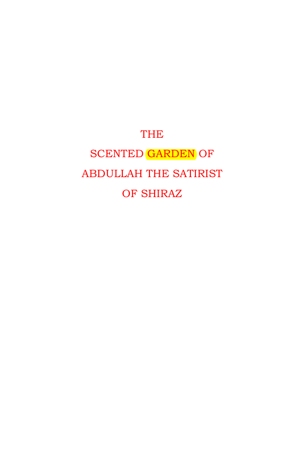 Original scan of The Scented Garden, PDF page 1