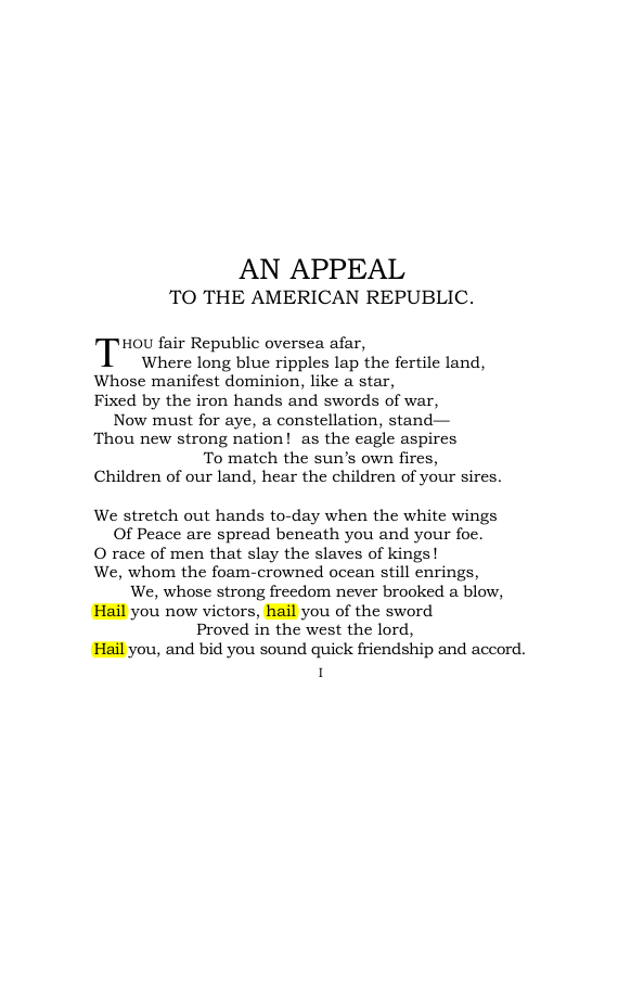 Original scan of An Appeal to the American Republic, PDF page 3
