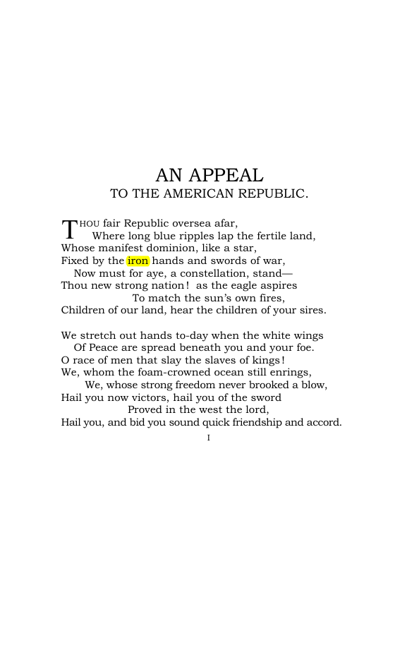 Original scan of An Appeal to the American Republic, PDF page 3