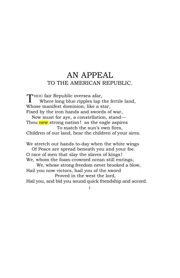 Original scan of An Appeal to the American Republic, PDF page 3