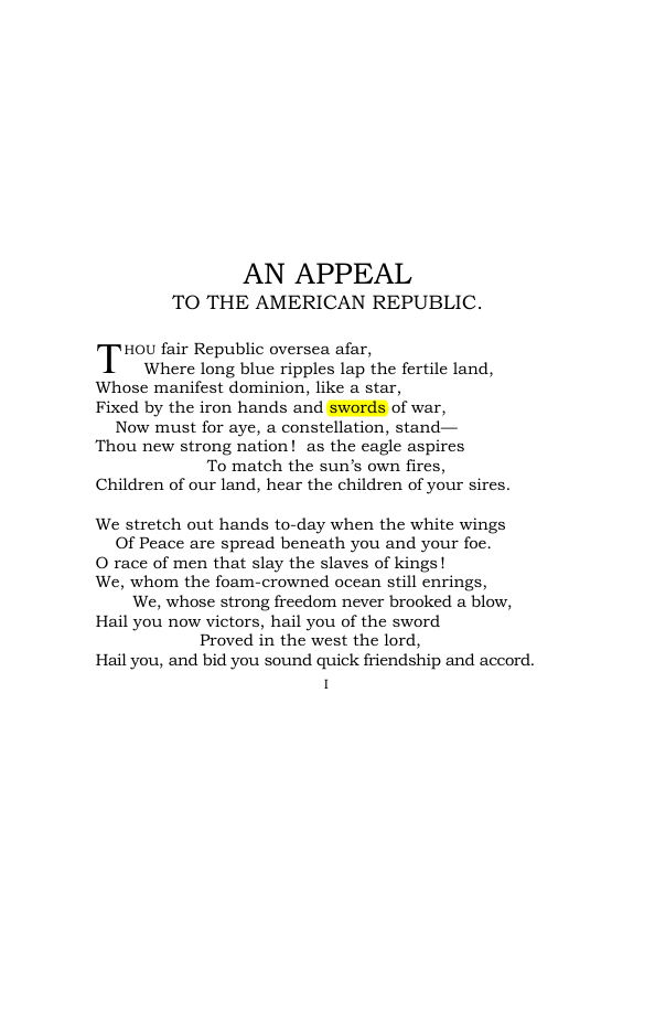 Original scan of An Appeal to the American Republic, PDF page 3