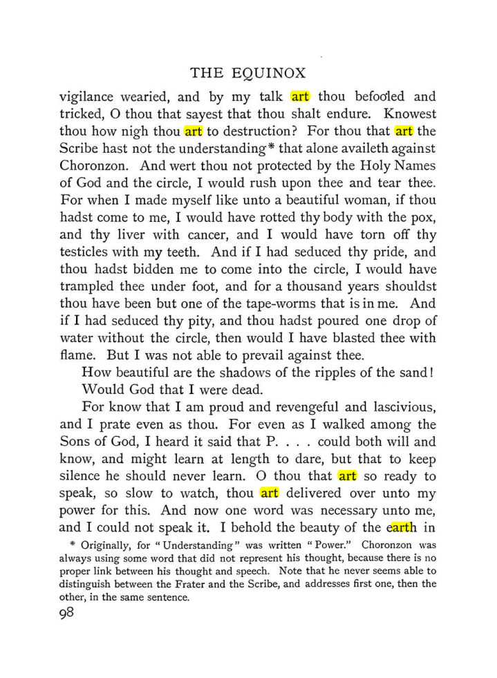 Original scan of The Vision and the Voice, PDF page 100