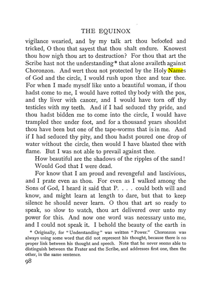 Original scan of The Vision and the Voice, PDF page 100