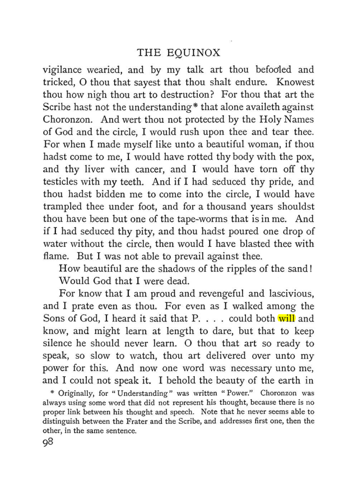 Original scan of The Vision and the Voice, PDF page 100