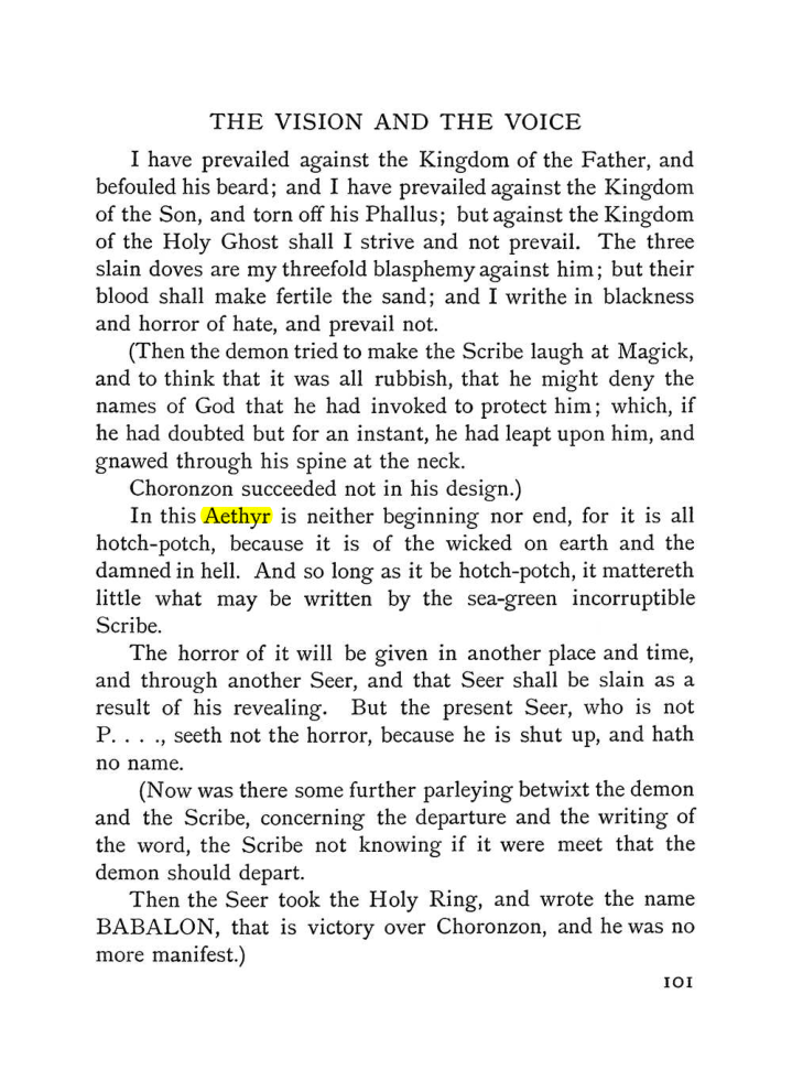 Original scan of The Vision and the Voice, PDF page 103