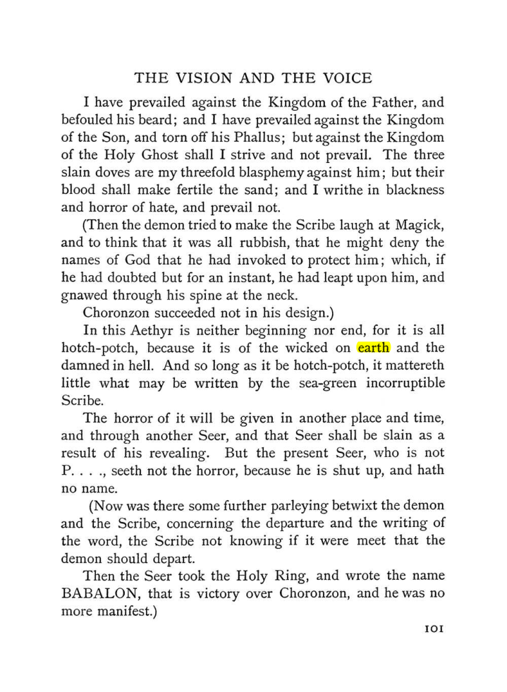 Original scan of The Vision and the Voice, PDF page 103