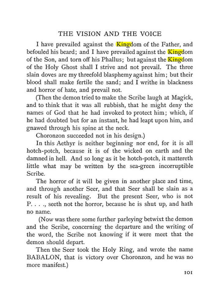 Original scan of The Vision and the Voice, PDF page 103