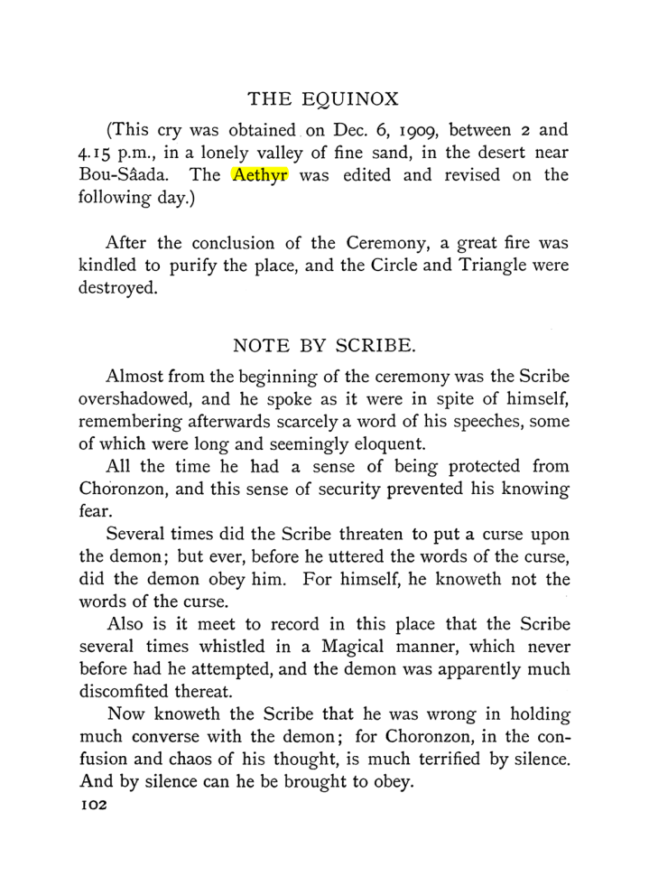 Original scan of The Vision and the Voice, PDF page 104