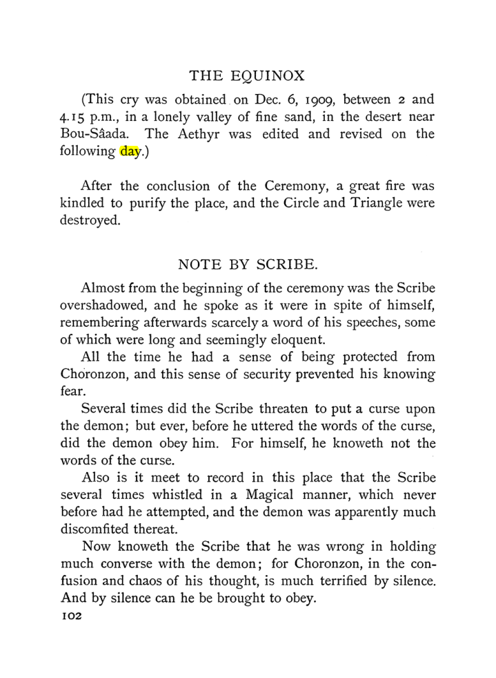 Original scan of The Vision and the Voice, PDF page 104