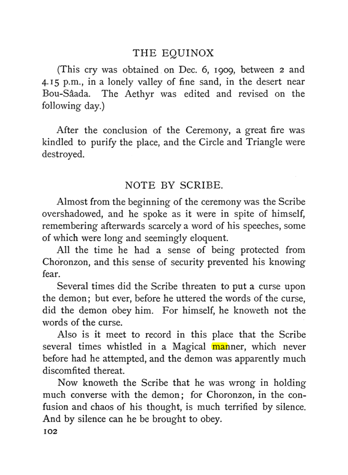 Original scan of The Vision and the Voice, PDF page 104