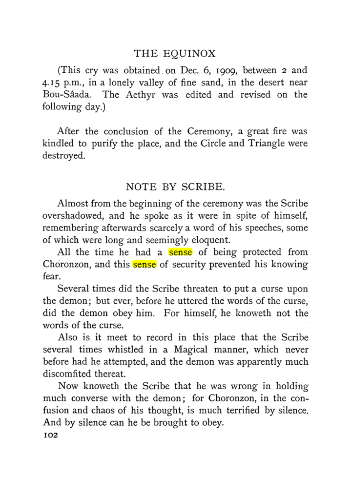 Original scan of The Vision and the Voice, PDF page 104