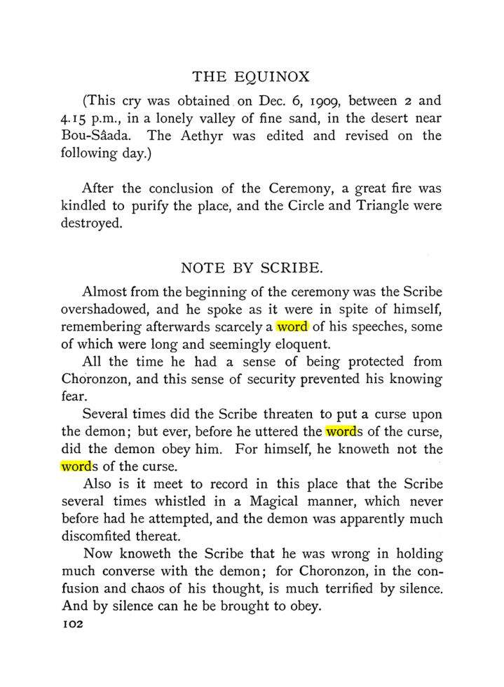 Original scan of The Vision and the Voice, PDF page 104