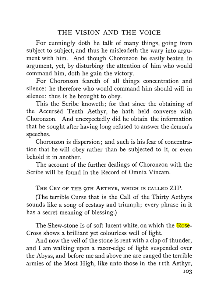 Original scan of The Vision and the Voice, PDF page 105
