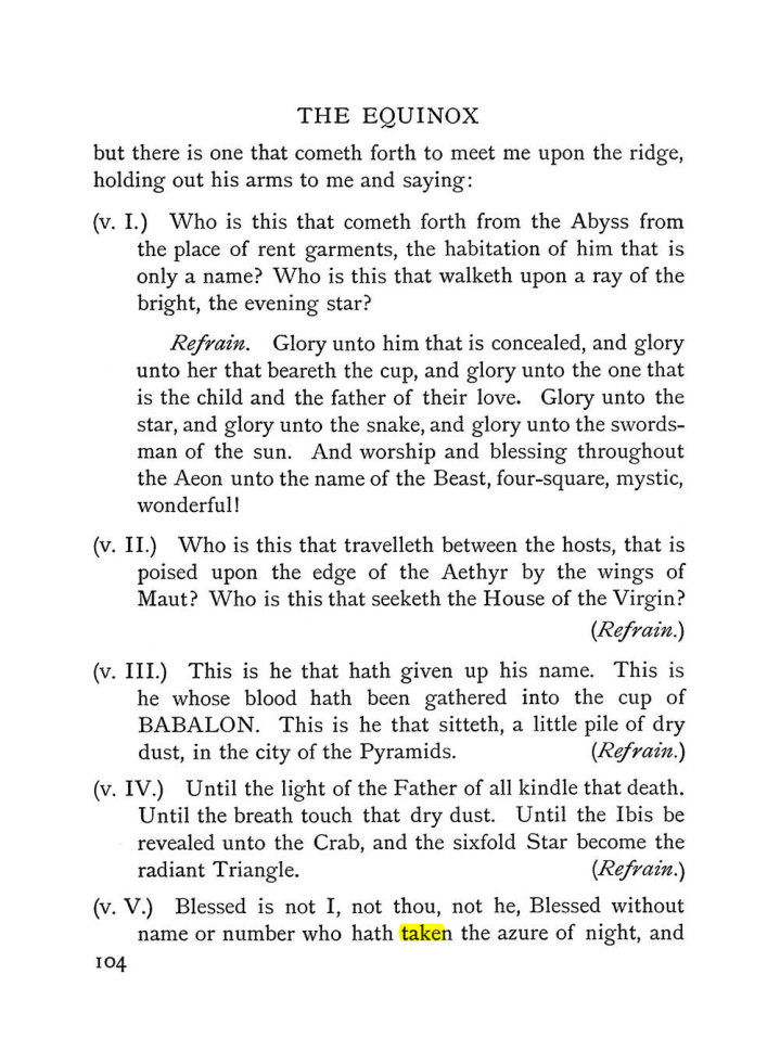 Original scan of The Vision and the Voice, PDF page 106