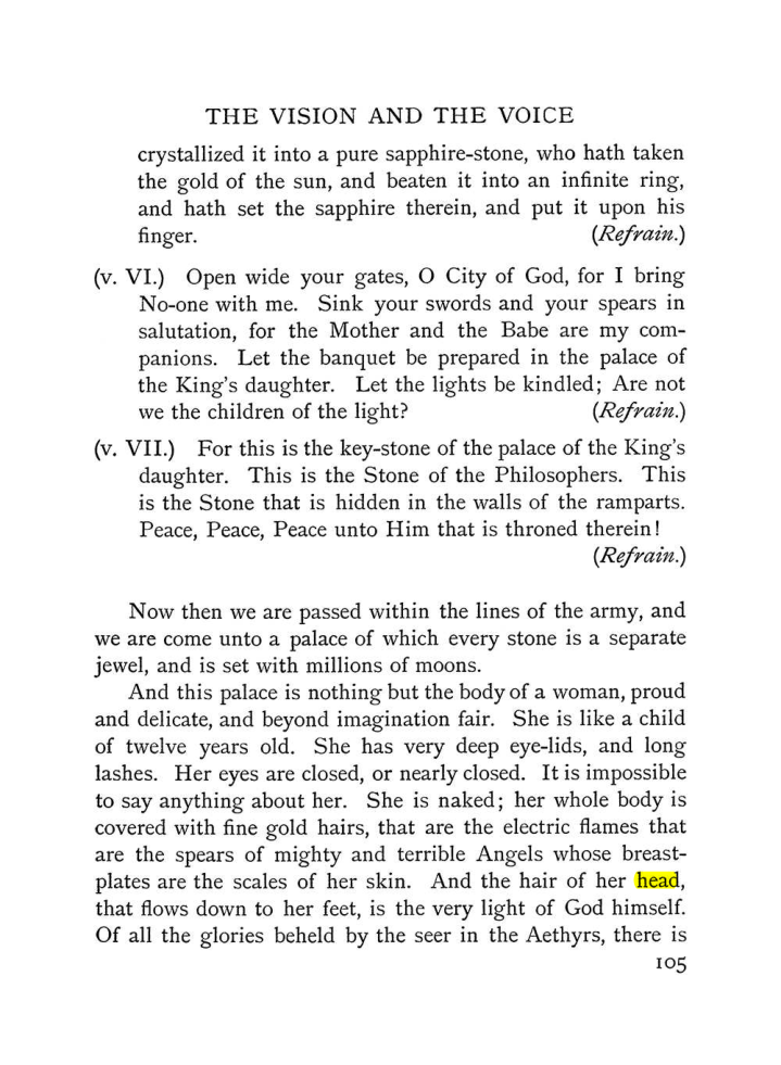 Original scan of The Vision and the Voice, PDF page 107