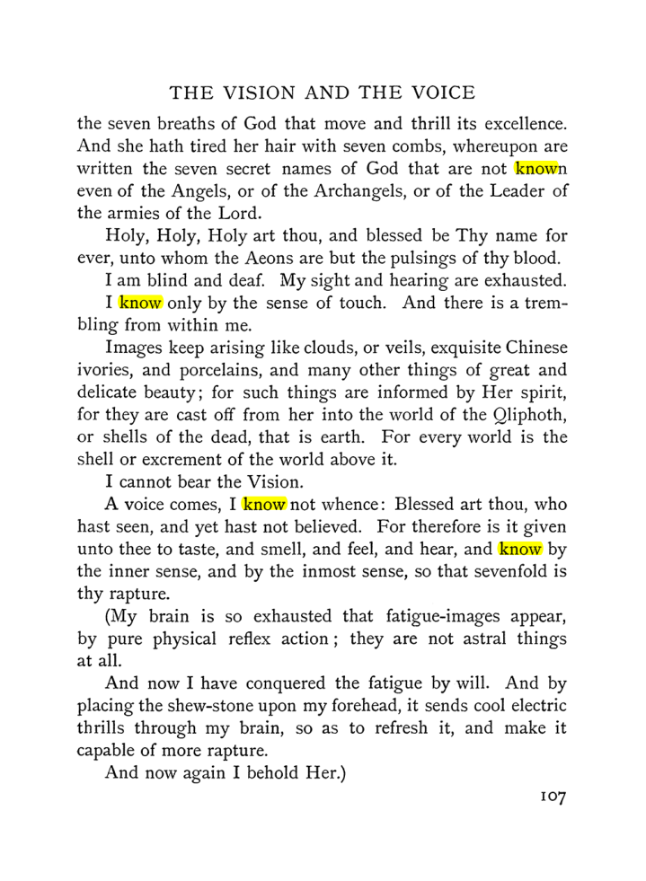 Original scan of The Vision and the Voice, PDF page 109