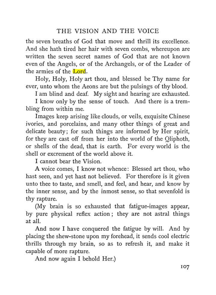 Original scan of The Vision and the Voice, PDF page 109