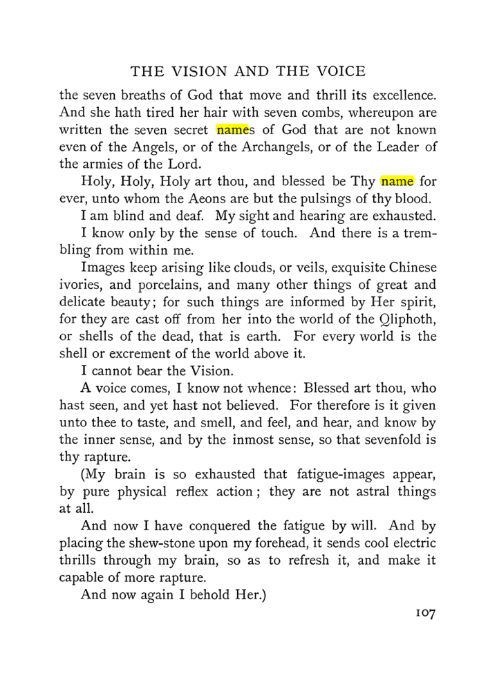 Original scan of The Vision and the Voice, PDF page 109