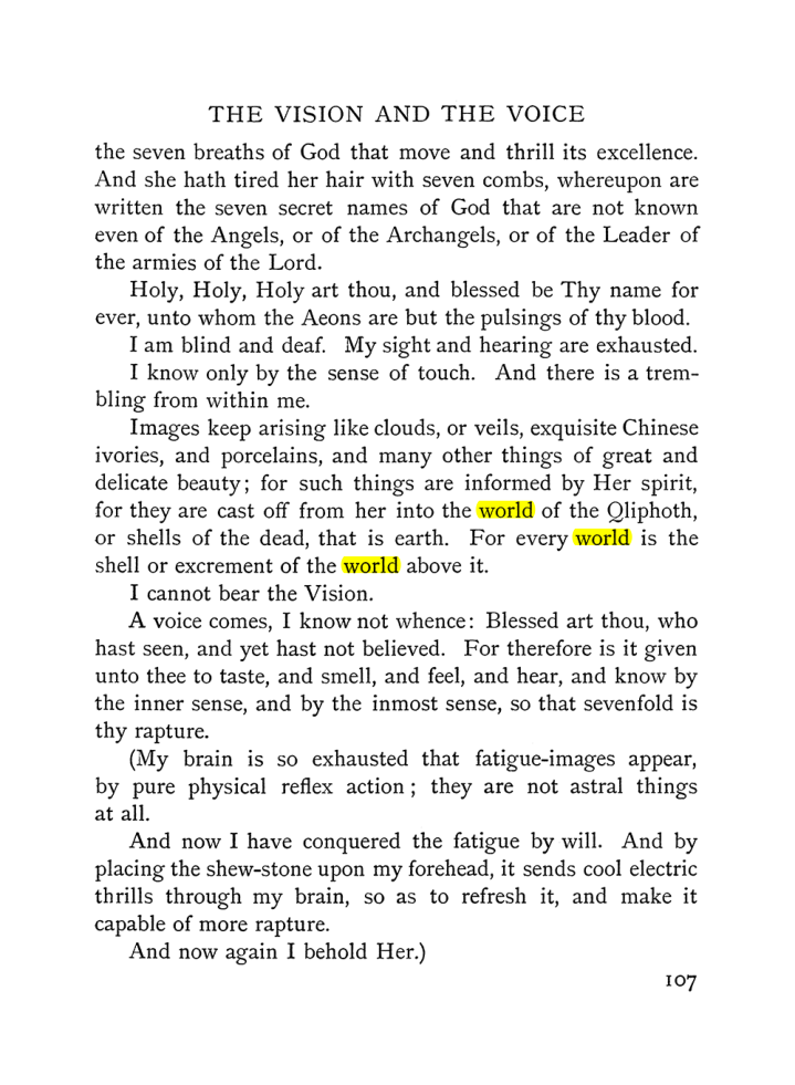 Original scan of The Vision and the Voice, PDF page 109