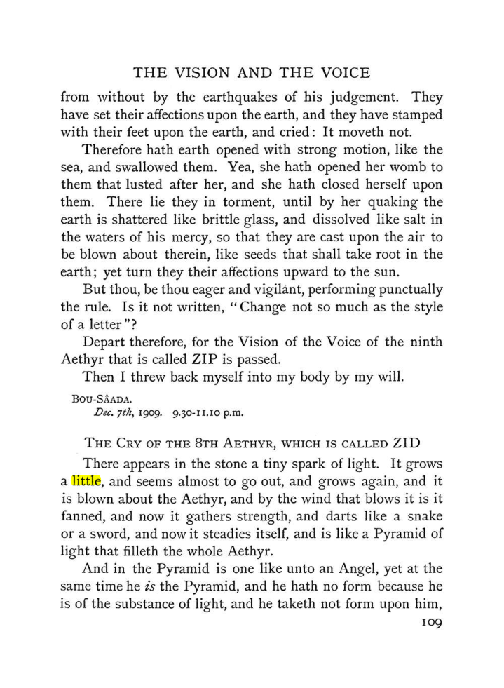 Original scan of The Vision and the Voice, PDF page 111