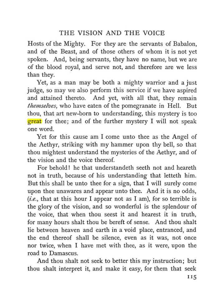 Original scan of The Vision and the Voice, PDF page 117