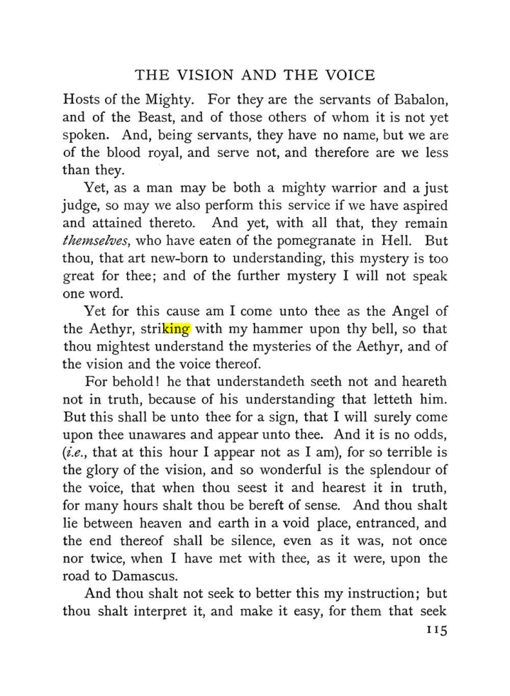 Original scan of The Vision and the Voice, PDF page 117