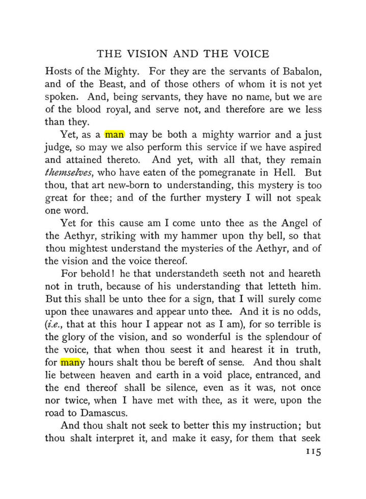 Original scan of The Vision and the Voice, PDF page 117