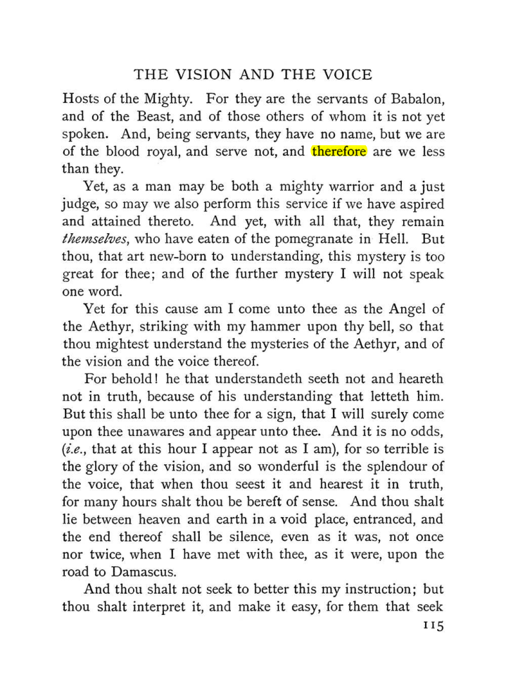 Original scan of The Vision and the Voice, PDF page 117