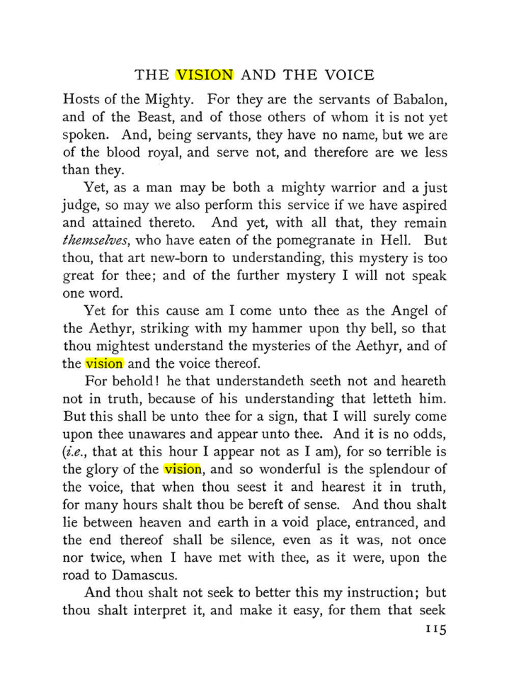 Original scan of The Vision and the Voice, PDF page 117