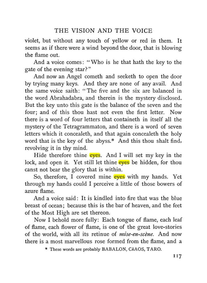 Original scan of The Vision and the Voice, PDF page 119
